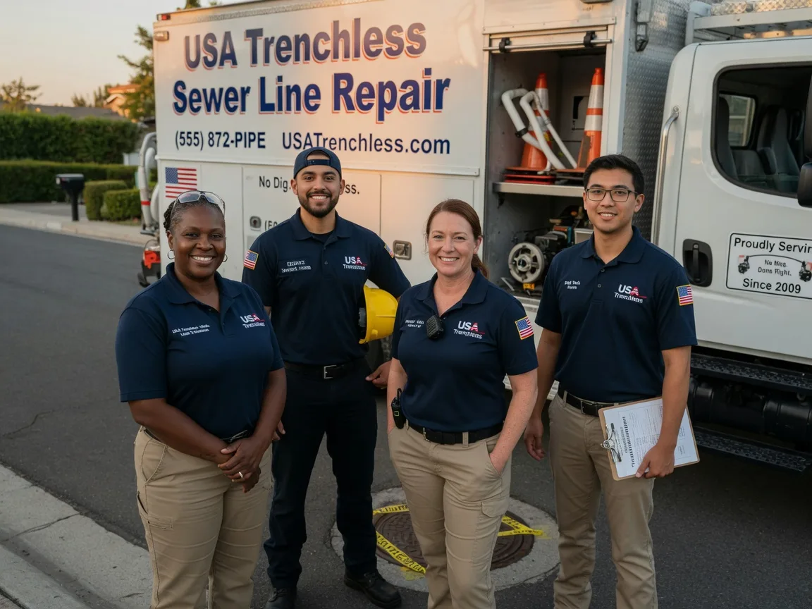 Sewer Line Repair company in Saratoga, TX